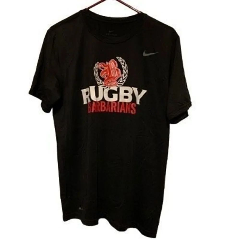 Nike Dri-Fit Rugby Barbarians Size Large T-Shirt